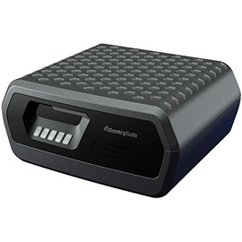 SentrySafe Fireproof and Waterproof Lock Box with Digital Keypad Lock, Shelf Safe for Documents, Jewelry, 0.36 Cubic Feet, 7.6 x 16.5 x 14.8 Inches, CHW30300