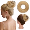 Hairro Hair Bun 100% Real Human Hair Extensions Messy Bun