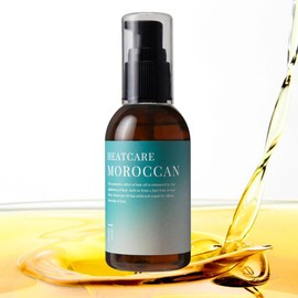 [Protects Hair from Heat] Hair Oil Before Ironing Agetsuya Heat Care Moroccan Oil 3.4 fl oz (100 ml) | Hair Oil agetuya