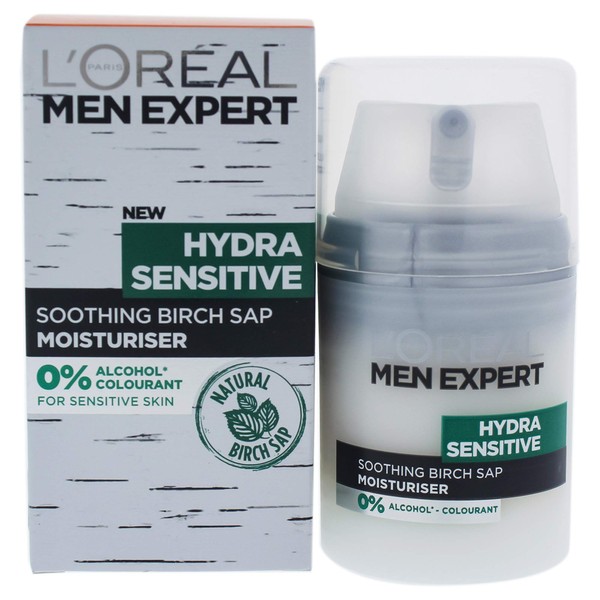 LOreal Professional Men Expert Hydra Sensitive Moisturiser Men Moisturizer 1.7 oz