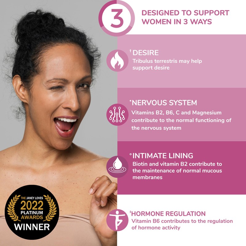 Health & Her Perimenopause Tablets for Women - Daily Support