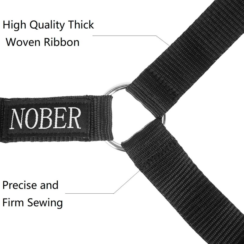 NOBER Pet Dog Cat Seat Belts, Car Headrest Restraint Adjustable
