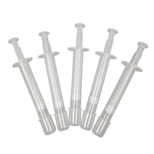 Healifty Pack of 30 Disposable Vaginal Applicators Lubricant Intimate Care Injector Syringe Lube Tube Aid Tools