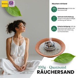 Berk Incense Sand 200 g - Scented Woods, Herbs, Flowers for Smoking on Sieve and Charcoal, Natural Pure Incense for Relaxation, Cleaning