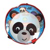 HOVUK 9.5" Panda Print Backpack with Pressing and Rolling Dough,