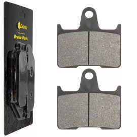 Caltric Rear Brake Pads for Harley Davidson Xl883L Sportster 883 Super Low 2014-2019