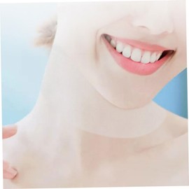 Baluue 300piezas Máscara Hidratante De Cuello De Seda Hidroterapéutico Para Piel Cuidado Del Cuello Para Spa y Salones