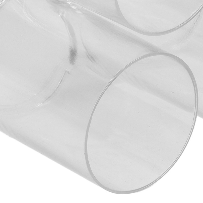 Clear Round Plastic Makeup Container Transparent Cylinder Makeup Brush Holder