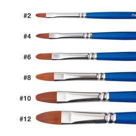 アシーナ筆 ラヴィア フィルバート 7500シリーズ #4 10750004