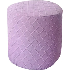 Ottoman Slipcovers Round Small/Medium/XX-Large/Large, Stretch Velvet Ottoman Cover 40/30/36/25/18/42/20, Storage Footstool Cover Slipcovers, Stool Pouf Furniture Protector Slipcover(#45,W16 xH14)
