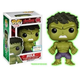 Funko - Pop Collection - Avengers Age of Ultron - Hulk Glow in The Dark - Exclu - 0849803053314