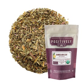 Organic Positively Botanicals Company, Dandelion Leaf, Loose Leaf Botanical, 4 Ounce
