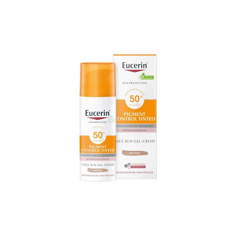 EUCERIN Sun Fluid Pigment Control Medium SPF 50+ 50 ml