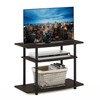 Furinno Turn-N-Tube No Tools 3-Tier Entertainment Center TV Stand for