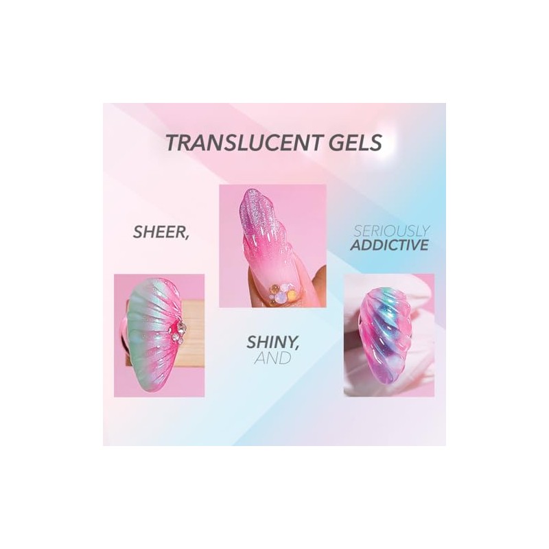 KIARA SKY- Esmalte en gel Soak Off Jelly Tint de