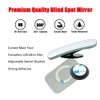 Ampper Rectangular Blind Spot Mirror, HD Glass Frameless Stick on