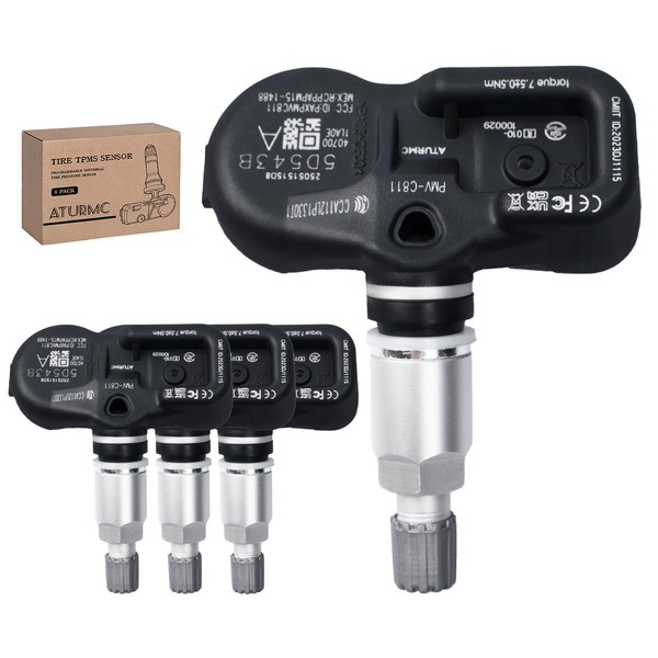 Set of 4 TPMS Sensor Tire Pressure Monitoring System Sensor