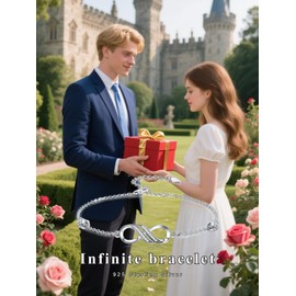 Dorunmo Infinity Bracelet 925 Sterling Silver Infinity Love Bracelets for Women Birthday Jewelry Gifts for Mother