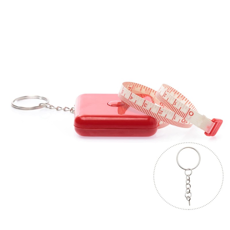 Split Keyring with Chain, 10Pcs Key Ring Blanks, Metal Keychain