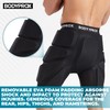 Bodyprox Protective Padded Shorts for Snowboard,Skate and Ski,3D Protection for