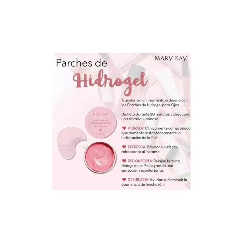 Parches De Hidrogel Para Ojos Mary Kay Mary Kay Hydrogel