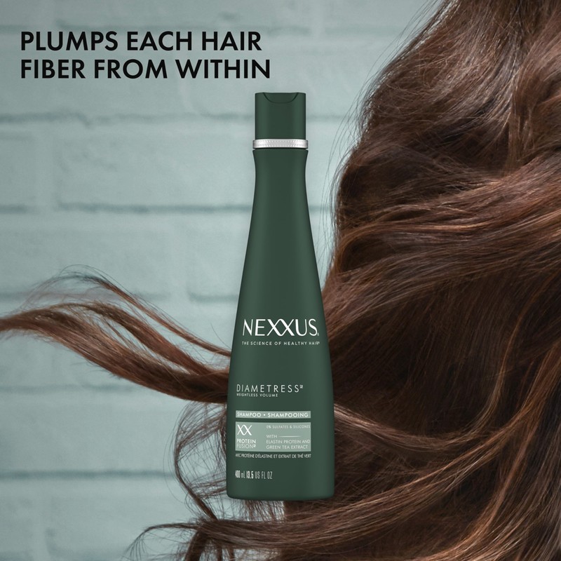Nexxus Diametress Volume Shampoo for Fine and Flat Hair 13.5