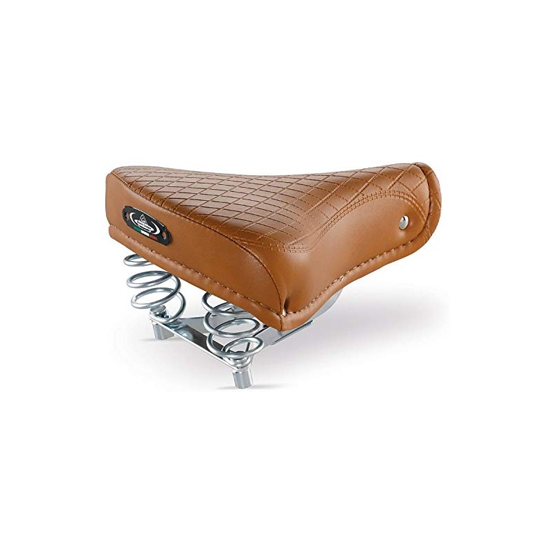 Montegrappa Export Bicycle Saddle with Spring Ideal for Bicycle Graziella