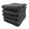 ddice Soft Absorbent Face Towels, Set of 5, Microfiber, Dry