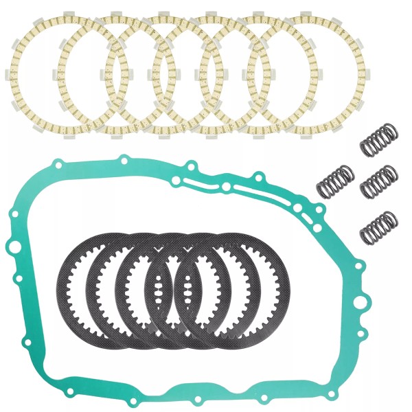 Caltric Clutch Friction Plates / Gasket Kit for Suzuki LT-F400F