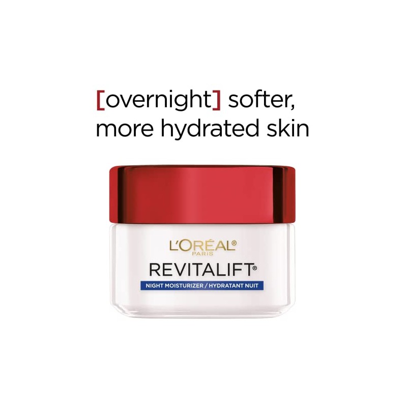 L'Oreal Paris Advanced RevitaLift Night Cream, 1.7 Ounce