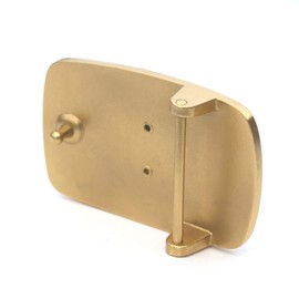 US 1948 Washington Quarter 90% Silver 25 Cent Coin Solid Brass 40mm Heavy Duty Belt Buckle NEW