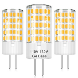 High Voltage 120V G4 LED Bulb Dimmable 5W 3000K Warm White 40W Equivalent