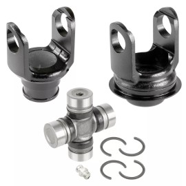 Caltric Front Drive Shaft Yokes and U-Joint Fits Arctic Cat Prowler 650 4x4 2006-2008