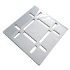 FROSCH Shower Drain Grate Kit 4" Stainless Steel - Dash
