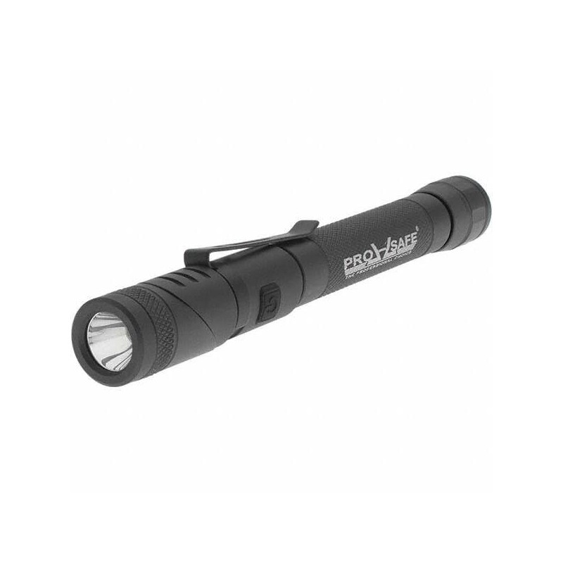 PRO-SAFE Tactical Aluminum Swivel-Head Mini LED Flashlight: IP54 Waterproof, Requires