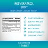 Source Naturals Resveratrol 500, Heart Support & Healthy Aging*, 500