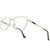 RB.Pilot Classic Square Reading Glasses for Men Women Light Blocking