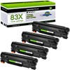 greencycle Compatible CF283X Toner Cartridge Replacement for HP 83X CF283X