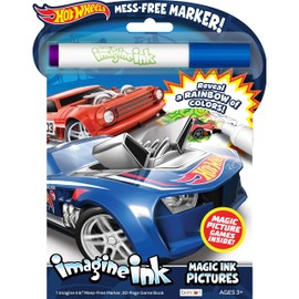 Bendon Race Car Imagine Ink Magic Ink Pictures (Hot Wheels)