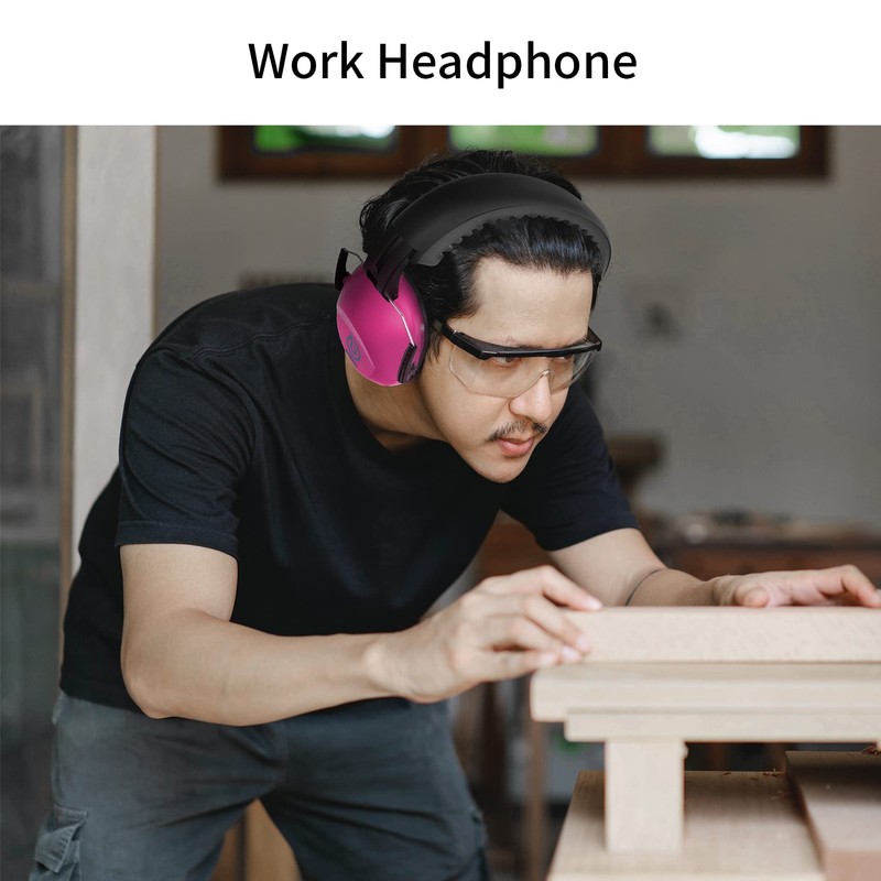 EAREST Hearing Protection Ear Muffs, Noise Cancelling Safety Earmuff for