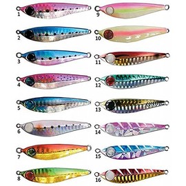 Hayabusa FS410-28-3 Metal Jig, Jack Eye, Approx. 2.4 inches (60 mm), 0.1 oz (28 g), Blupin Sardine (Black Eye) #3