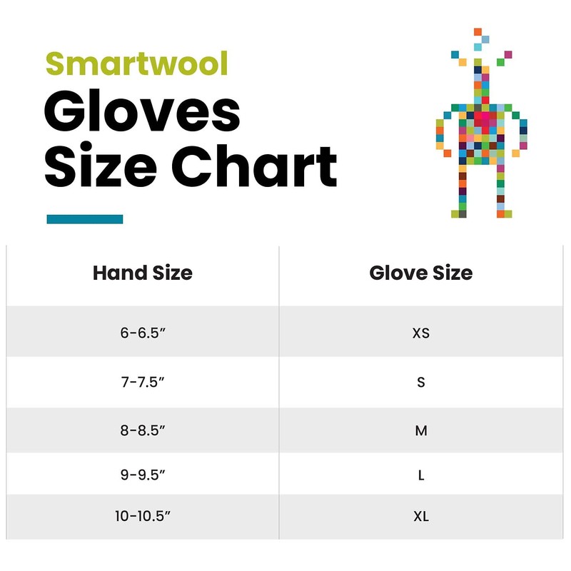 Smartwool Unisex Liner Guanti Light Gray Heather L