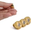 50PCS Brass Misting Nozzles for Outdoor Cooling System 0.012" Orifice