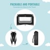 Dream On Me Zoom Portable Playard in Black, Lightweight, Packable