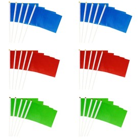 30 Pieces Hand-Held Flags, Hand-Held Flags For Sports Games, Mini Flags, Party Decoration Flags, Outdoor Flags