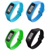 (수량:연핑크)손목시계 겸용 만보계 방수 칼로리 만보기 이동거리 (Pink) Wrist Watch