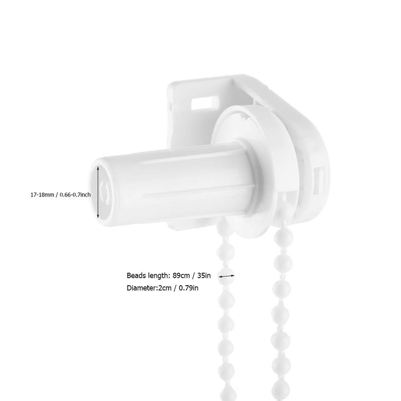 Tyenaza Roller Blinds for Windows, Roller Blind Bracket, Window Clamp-On