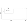 DL Window Envelopes Virgin Who Craft G 220 X 110 A43 Tri-Fold Exact