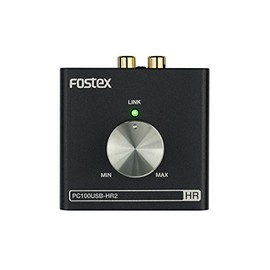 Fostex High Resolution USB/DAC Desktop Volume Controller, 24-Bit, 96kHz (PC-100USB-HR-2)
