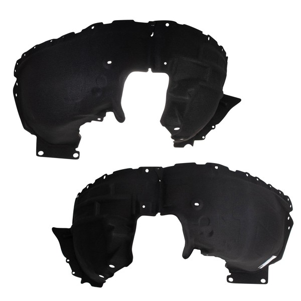 TRQ TRQ Inner Fender Liner Set Compatible with 2020-2021 Ford